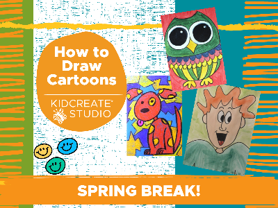 SPRING BREAK- How to Draw Cartoons Mini Camp (5-12Y)